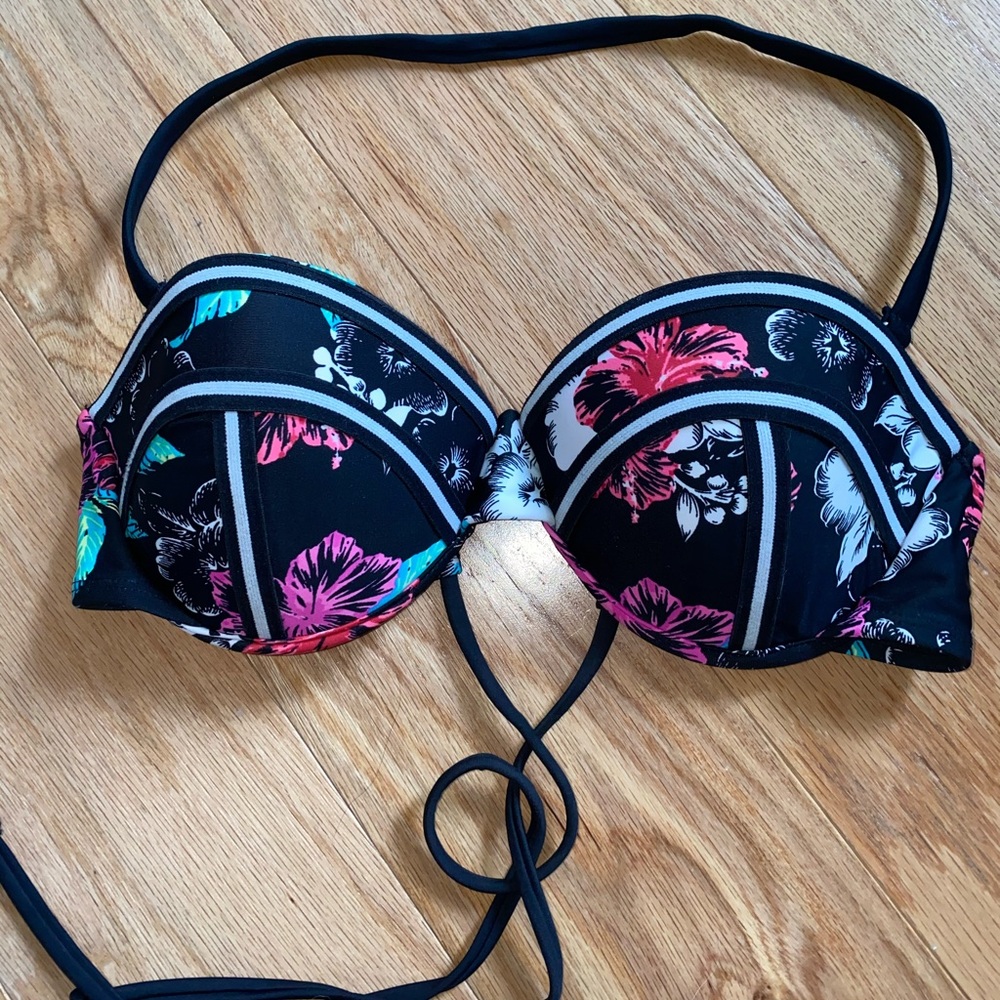 Bright swim suit top